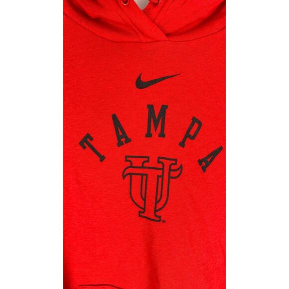 Nike Womens Red University of Tampa Varsity Fleece Hoodie Long Sleeve Small NWT - Picture 3 of 9